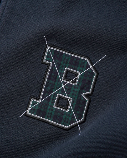 Relay Fleece Track Jacket - Washed Navy