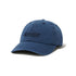 Ripstop Rounded Logo 6 Panel Cap - Washed Navy