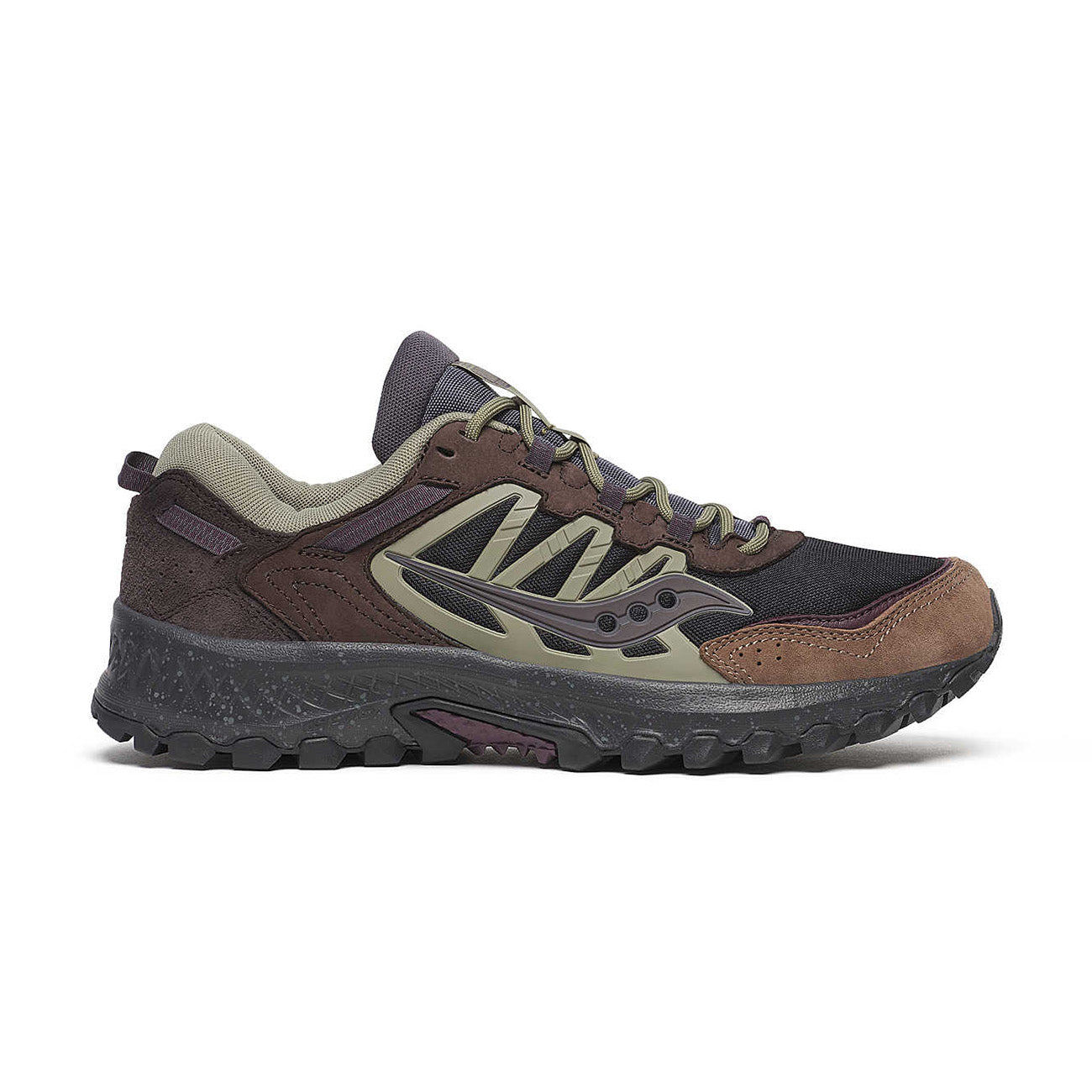 Grid Peak - Black / Wine