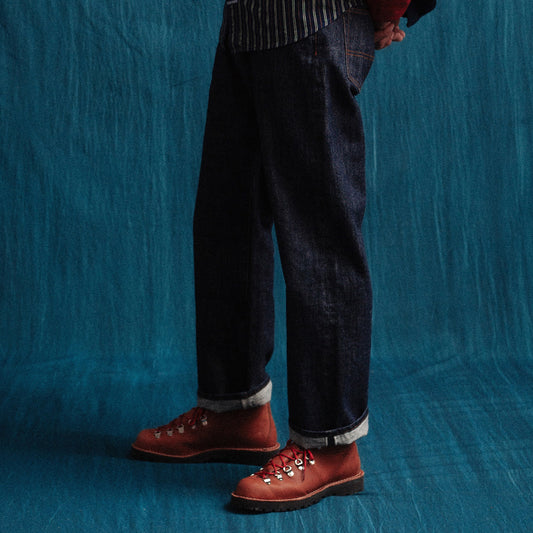 Selvedge Straight Leg 5 Pocket Jean - Indigo