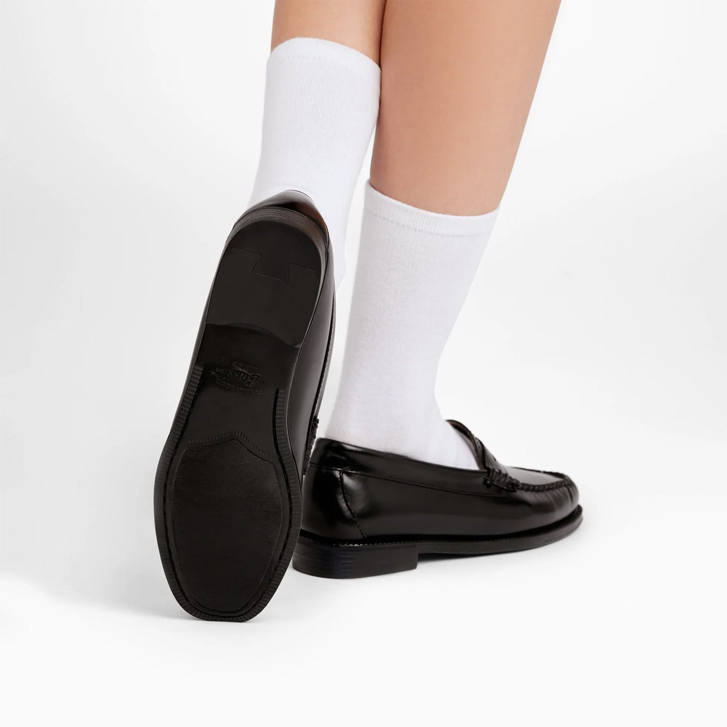 Women's Weejun II Penny Loafers - Black Leather