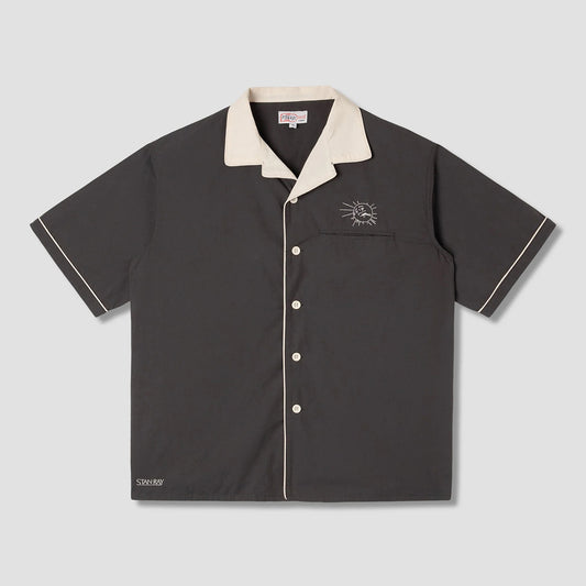 SS Bowling Shirt - Raven Black