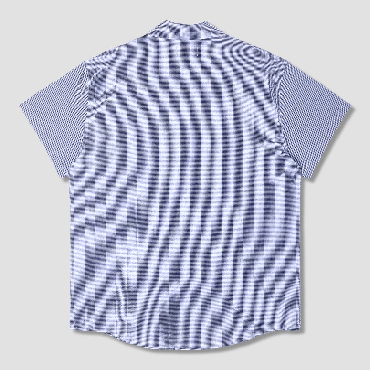 SS Flannel Shirt - Blue Gingham