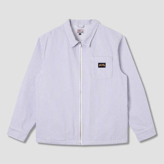 Zip Shirt - Cosmic Purple Hickory