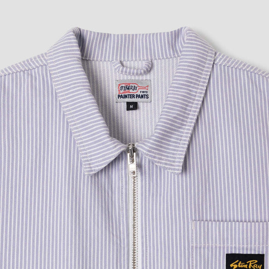 Zip Shirt - Cosmic Purple Hickory