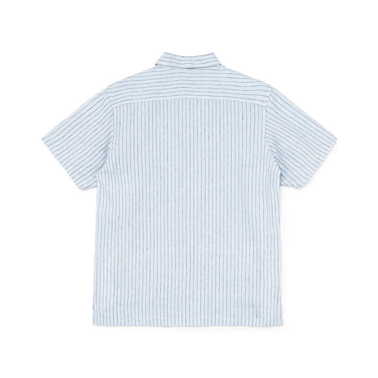 Striped SS Shirt - Light Blue