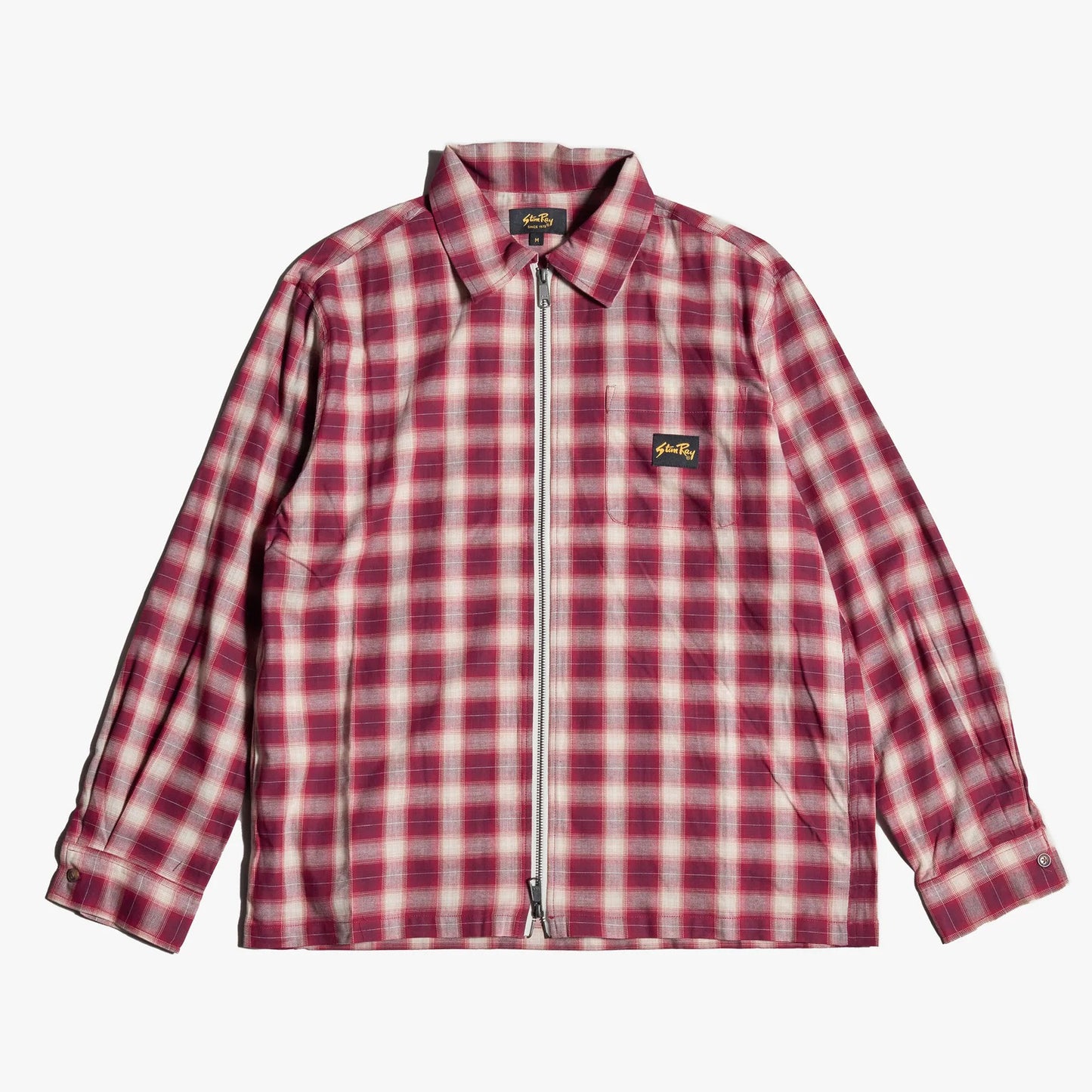 Zip Shirt - Red Check