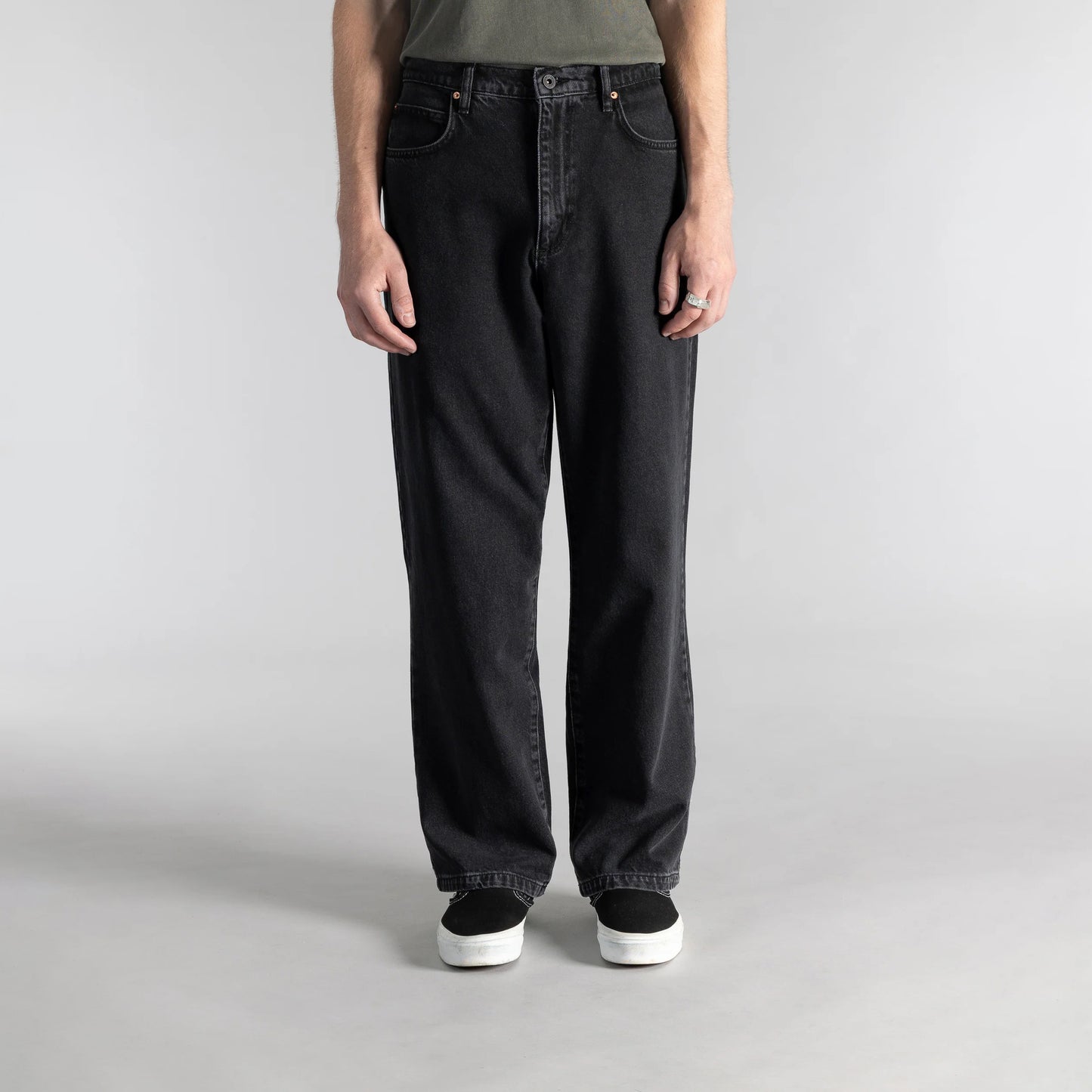 Standard 5 - Stonewashed Black Denim