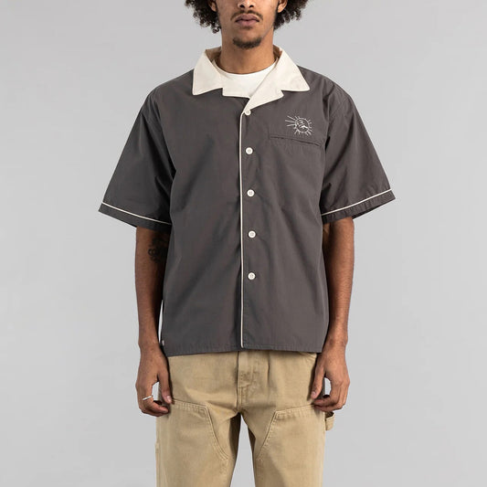 SS Bowling Shirt - Raven Black