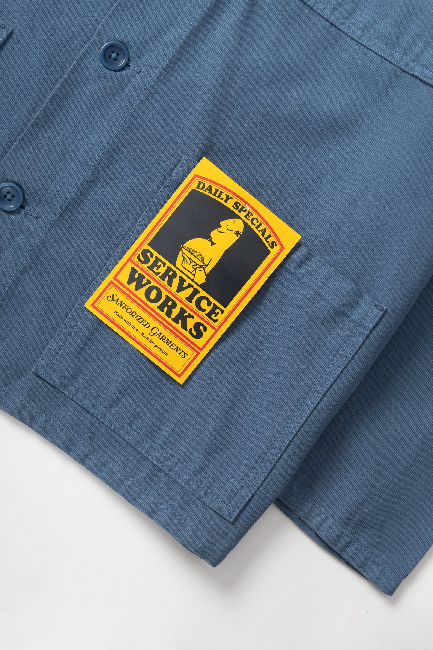 Canvas Chore Shirt - Slate