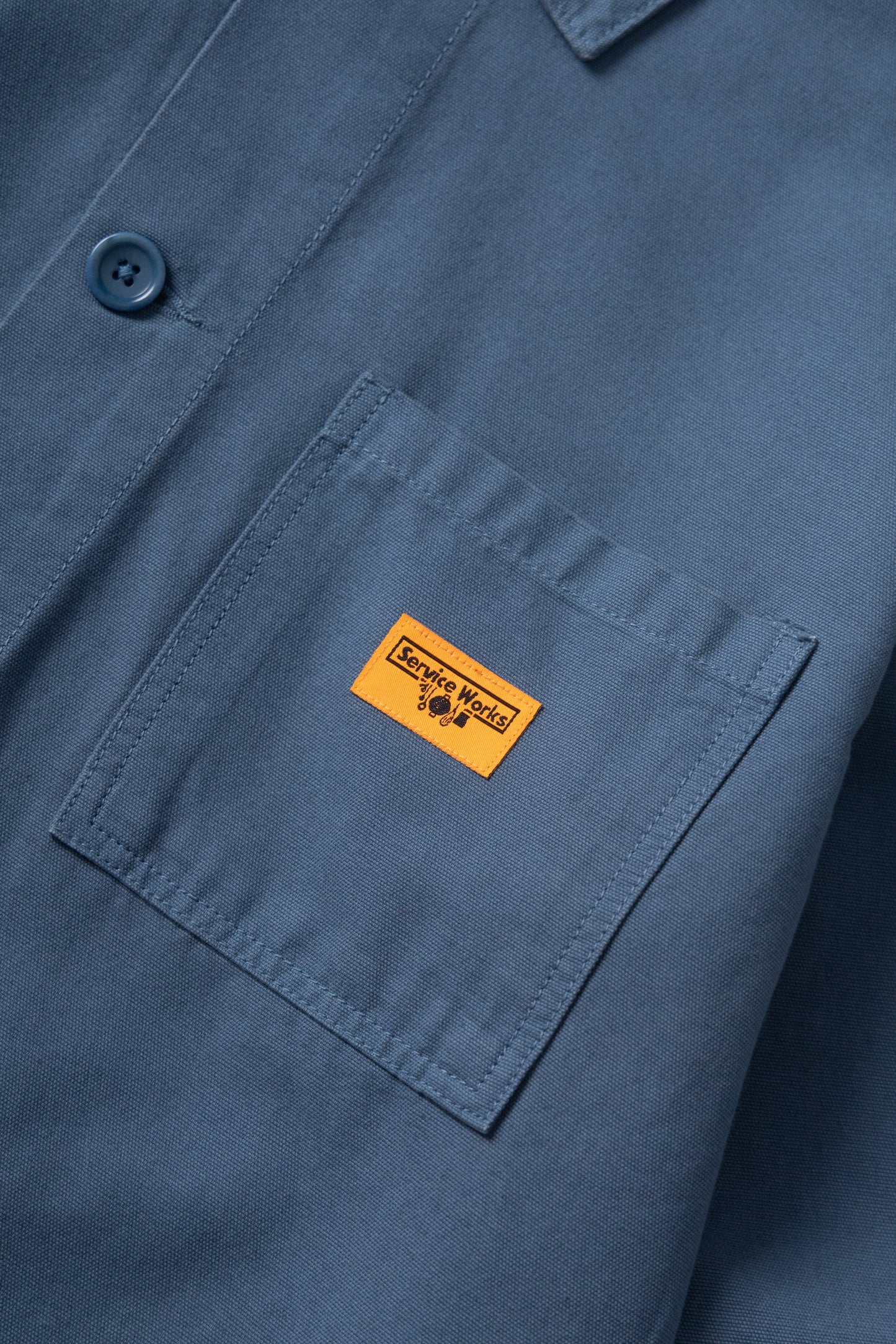 Canvas Chore Shirt - Slate