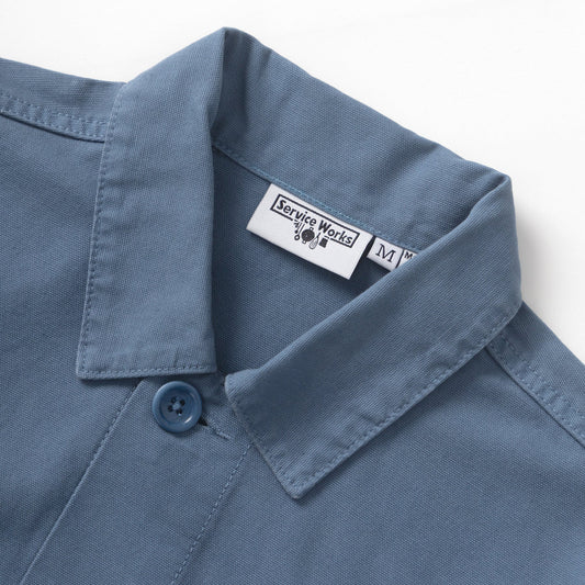 Canvas Chore Shirt - Slate