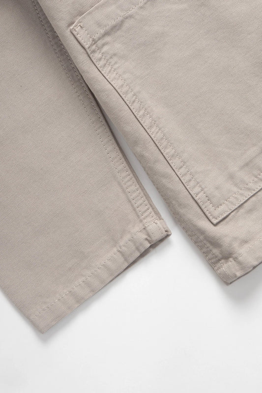Canvas Chore Shirt - Stone
