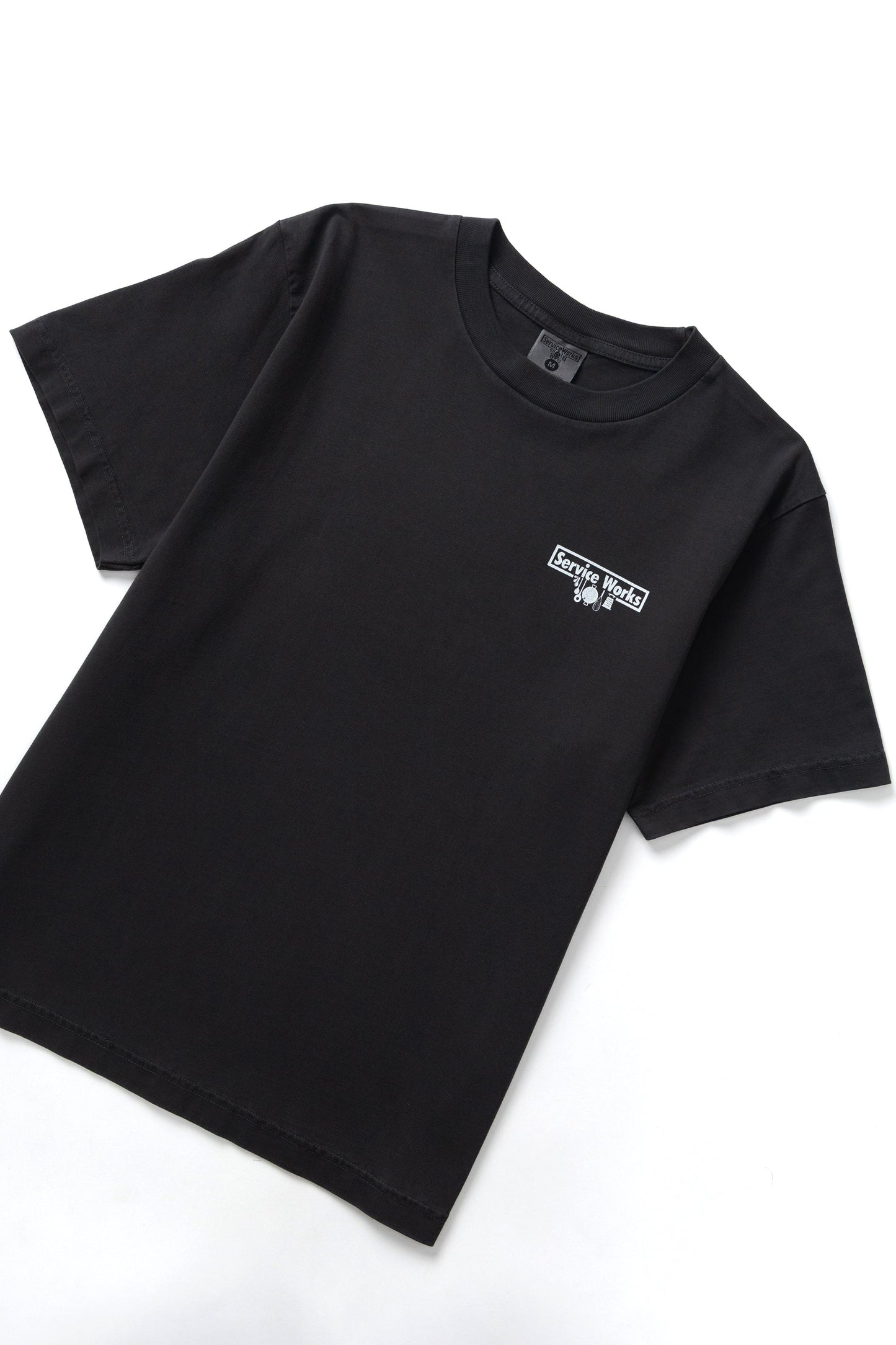 Pigment Dyed Trademark Tee - Black