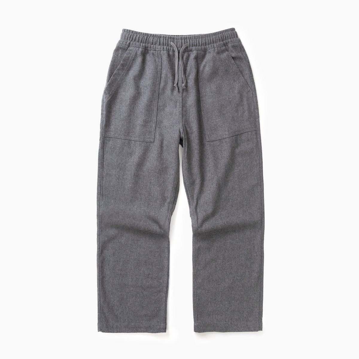 Flannel Chef Pants - Charcoal