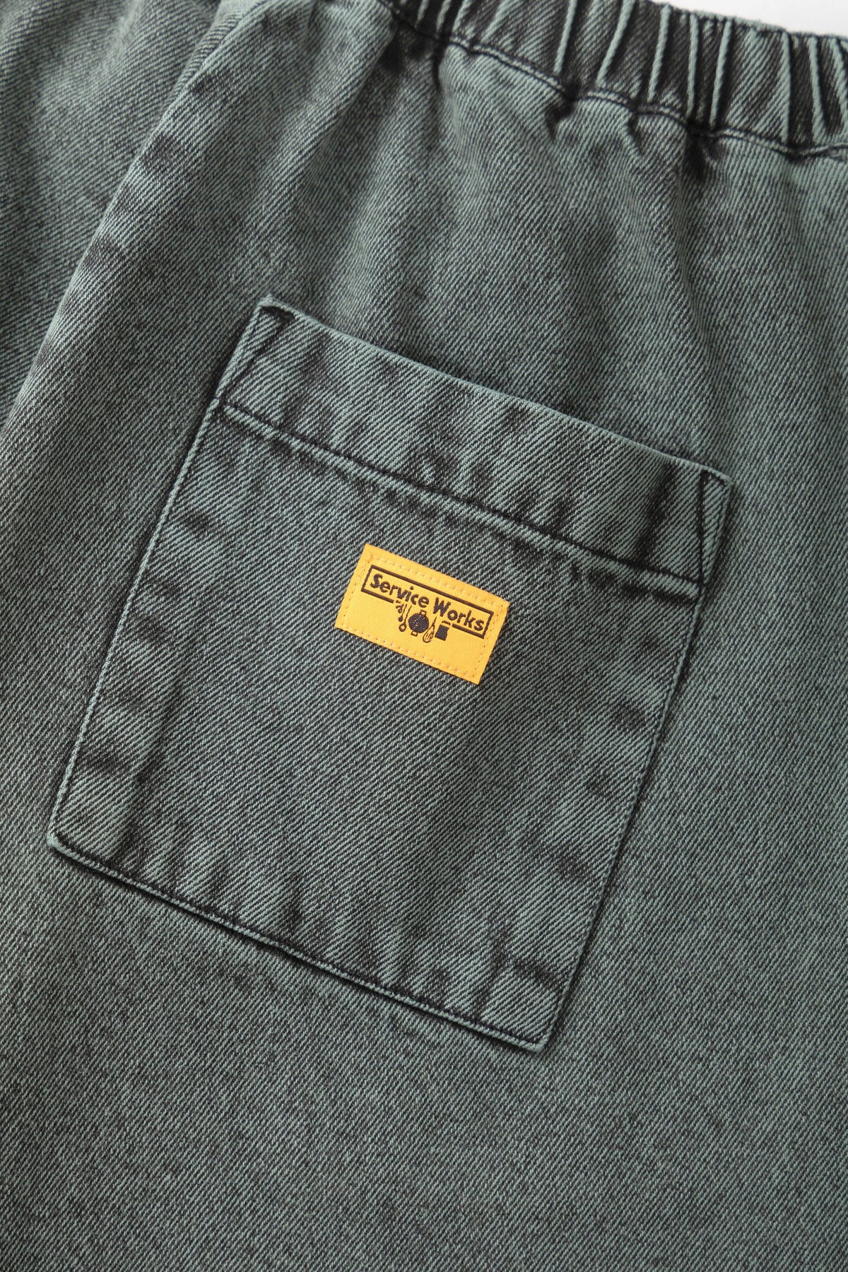 Over-Dyed  Easy Chef Pants - Sage