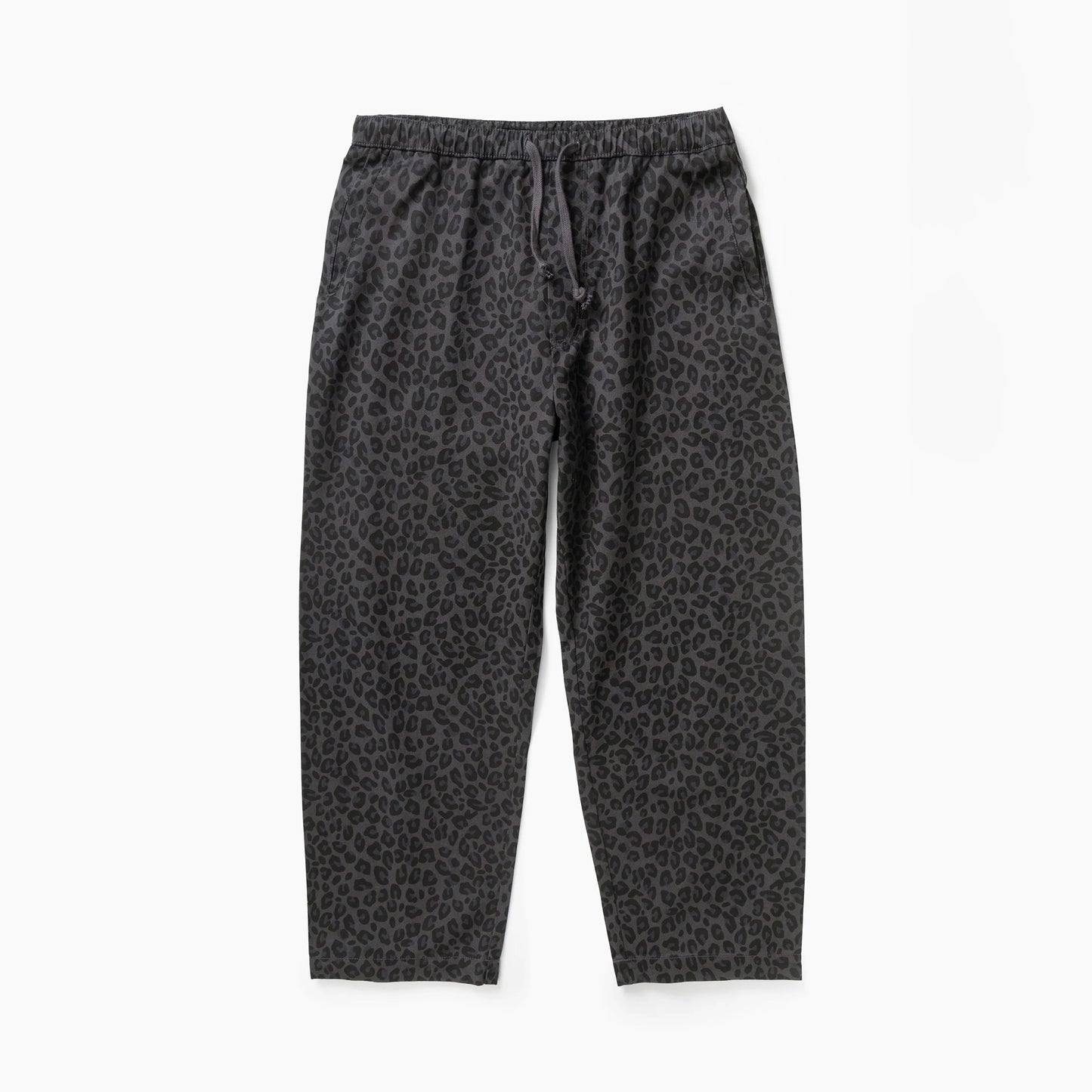 Patterned Easy Chef Pants - Black Leopard