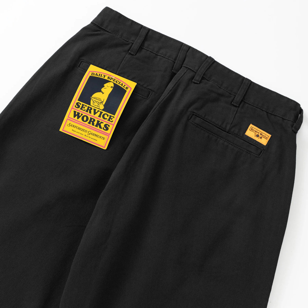 Twill Part-Timer Pants - Black
