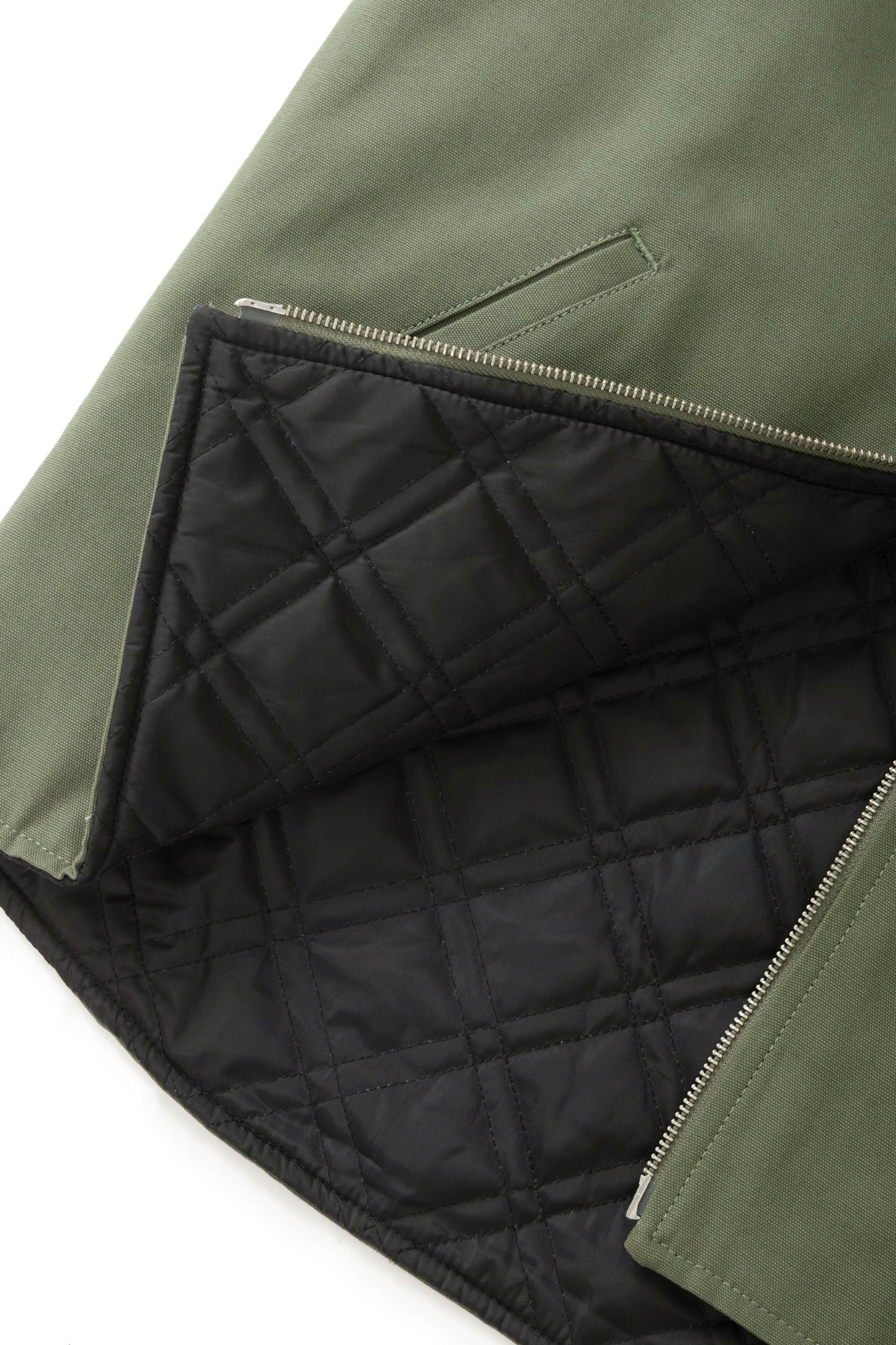 Canvas Work Vest - Olive