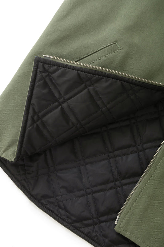 Canvas Work Vest - Olive