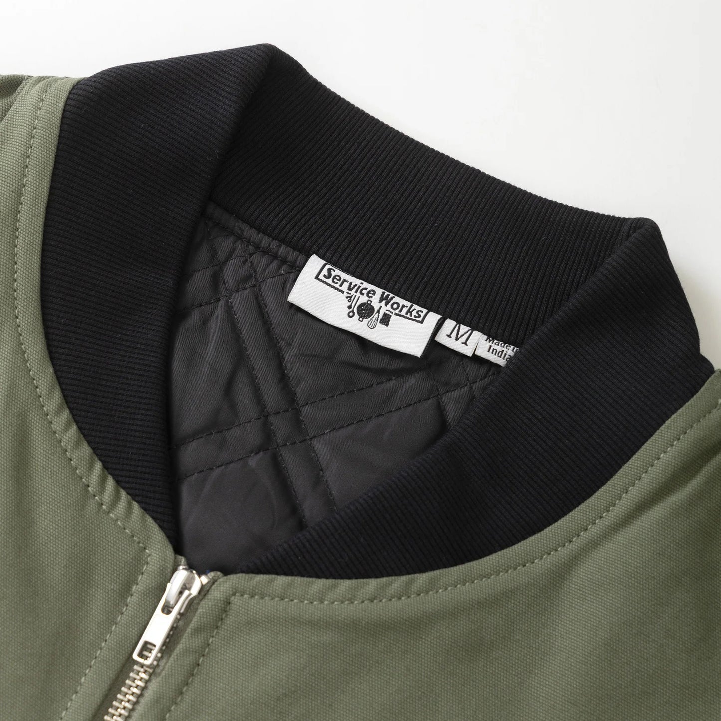 Canvas Work Vest - Olive