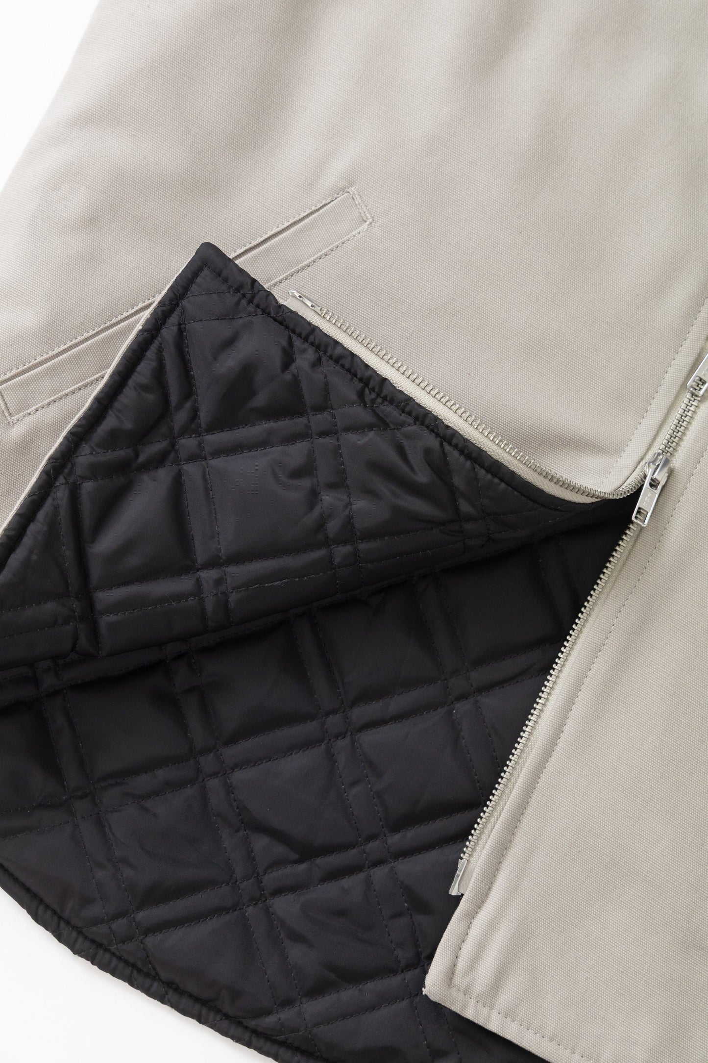 Canvas Work Vest - Stone