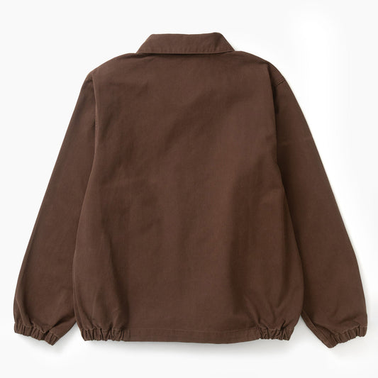 Twill Work Jacket - Brown
