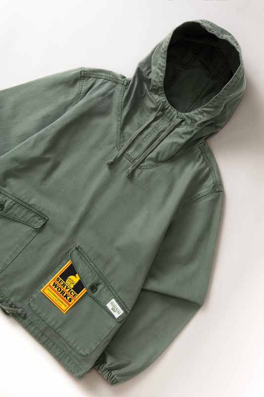 Pigment Herringbone Smock 2.0 - Olive