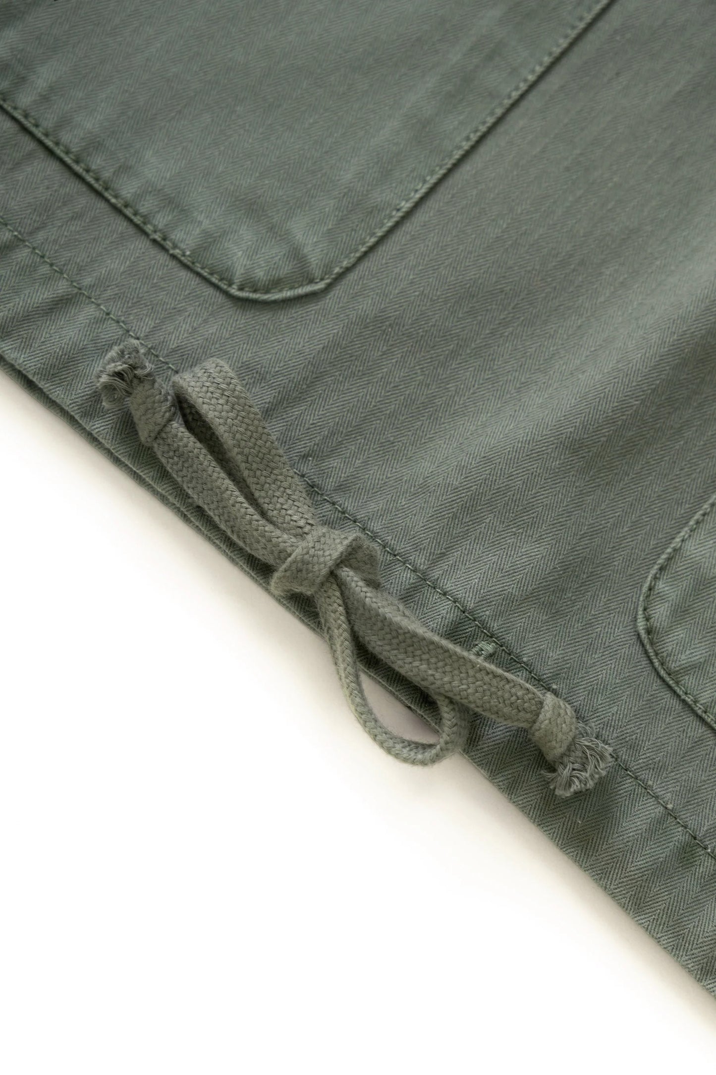 Pigment Herringbone Smock 2.0 - Olive