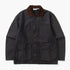 Waxed Barn Coat - Black