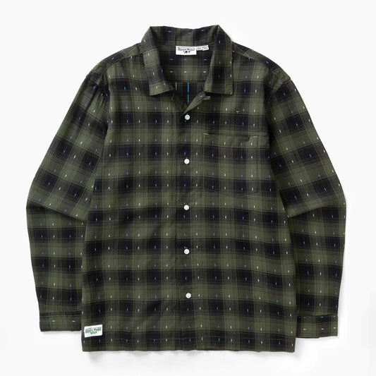 Drag Stitch Resort Shirt - Olive