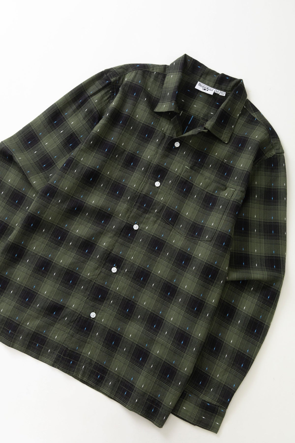Drag Stitch Resort Shirt - Olive