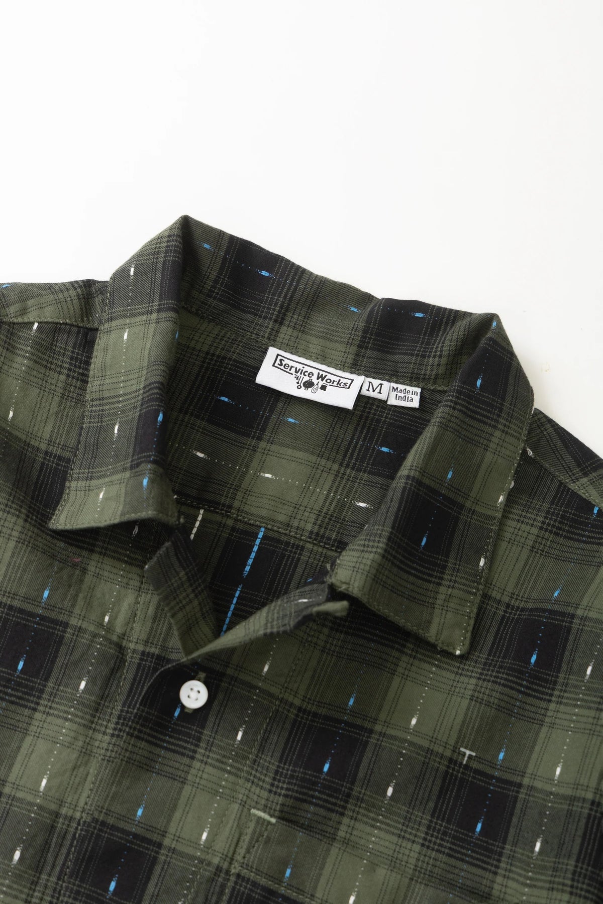 Drag Stitch Resort Shirt - Olive