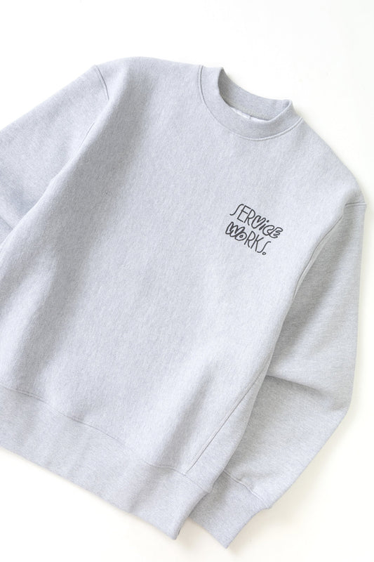Double Vision Crewneck - Heather