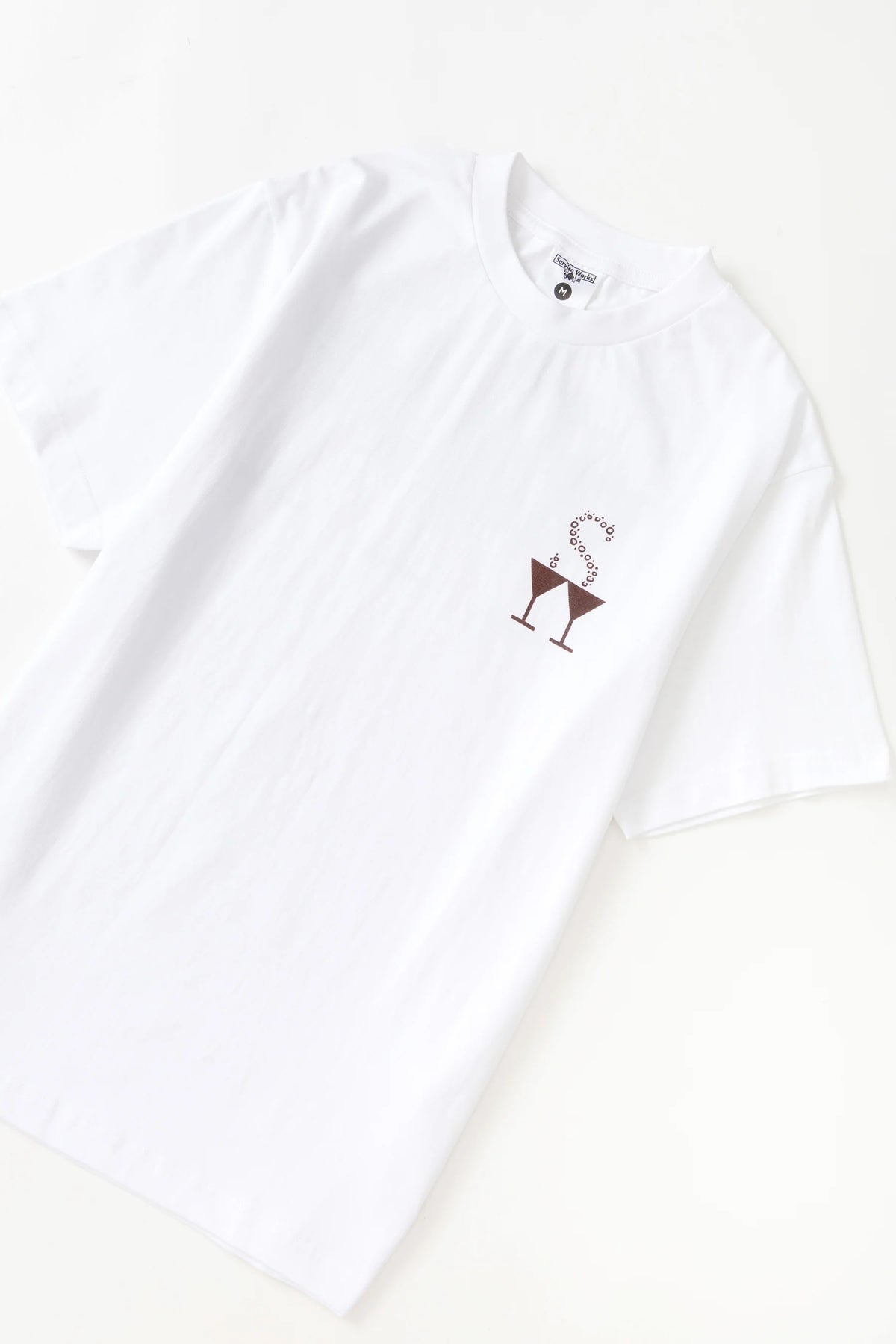 Martini Tee - White