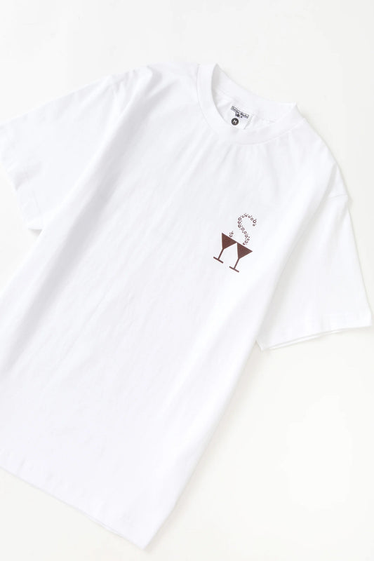 Martini Tee - White