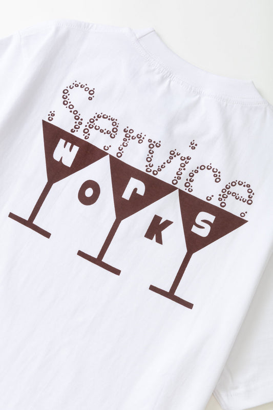Martini Tee - White