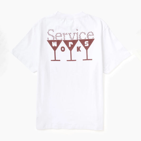 Martini Tee - White