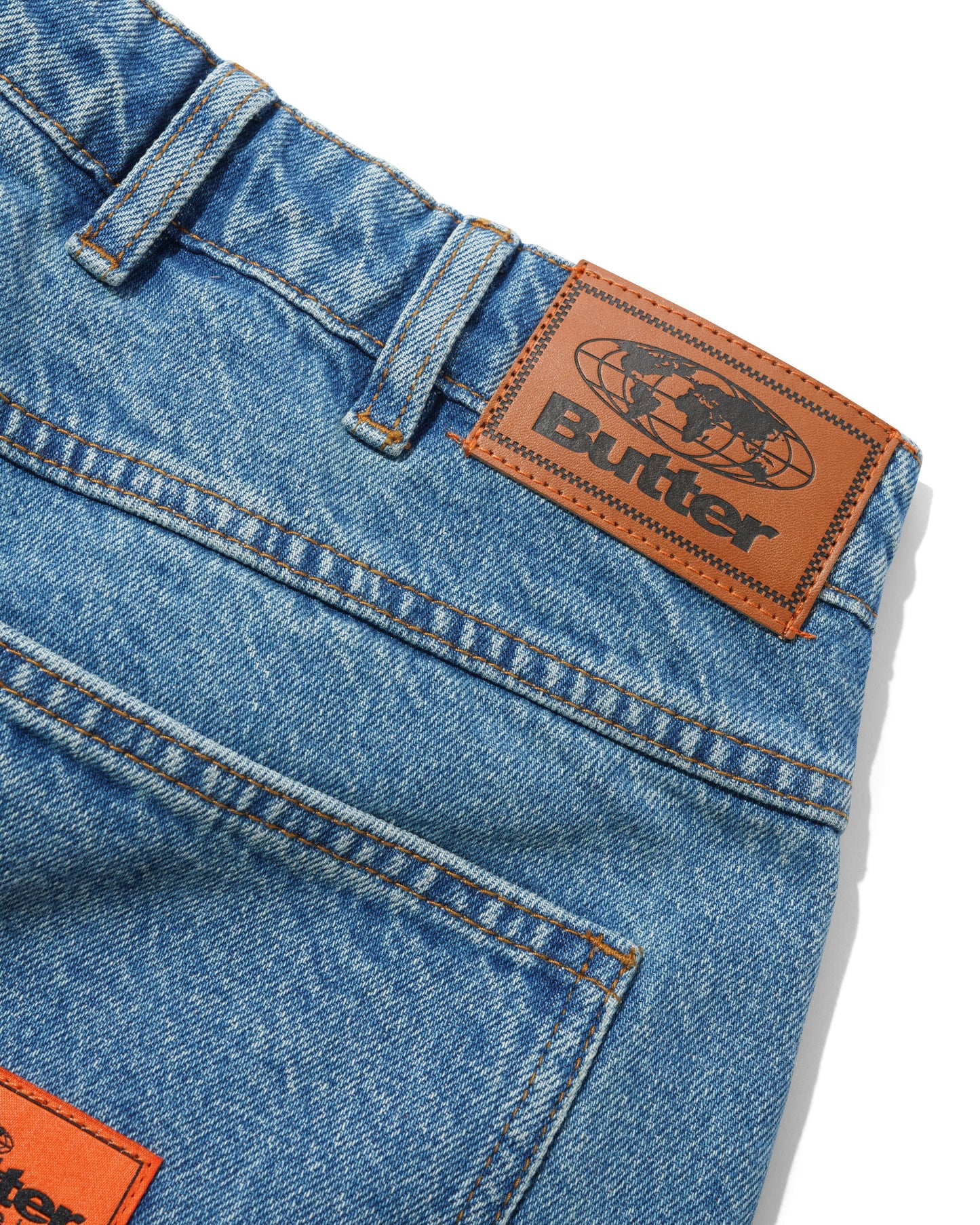 Santosuosso Denim Jeans - Distressed Indigo