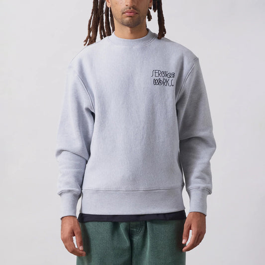 Double Vision Crewneck - Heather