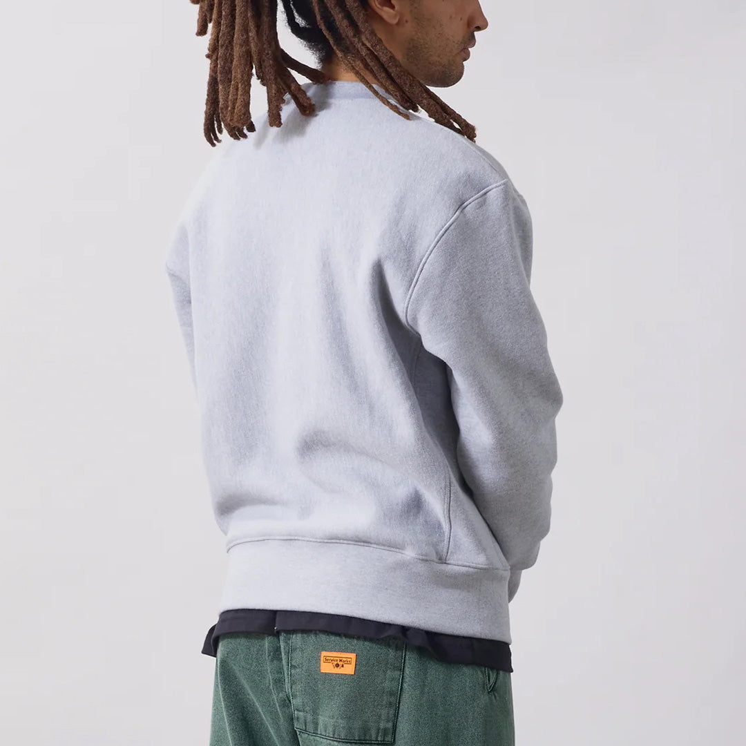 Double Vision Crewneck - Heather