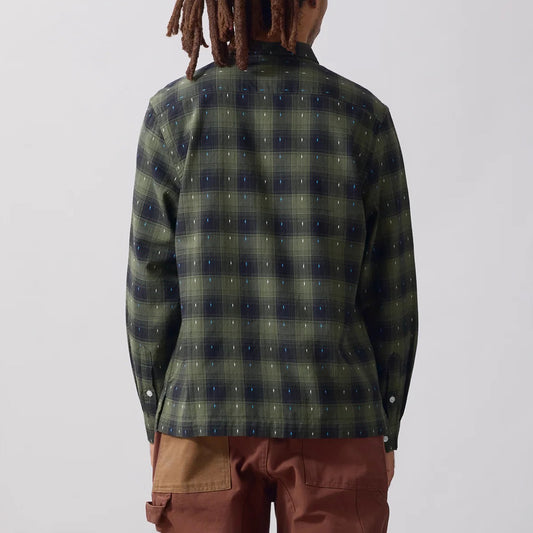 Drag Stitch Resort Shirt - Olive