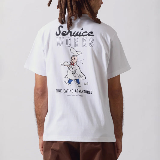 Eating Adventures Tee - White