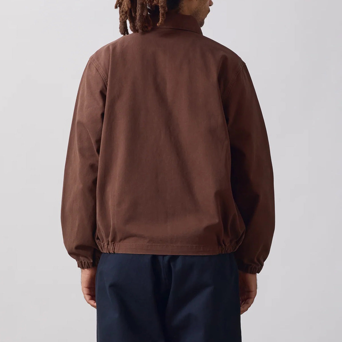 Twill Work Jacket - Brown