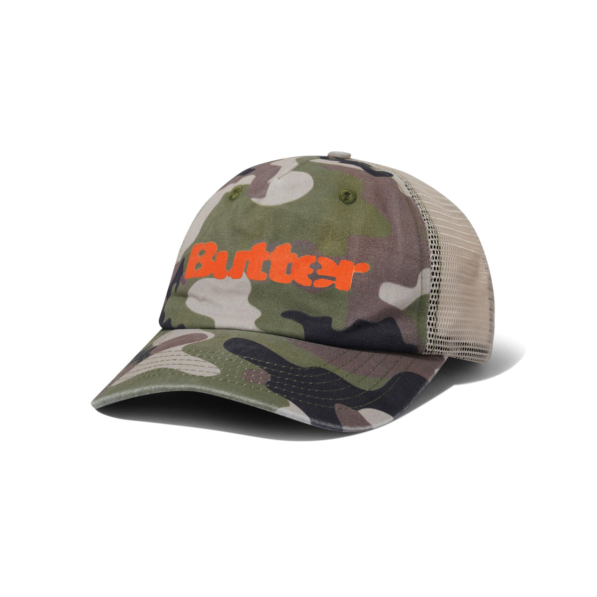 Stencil Trucker Cap - Camo