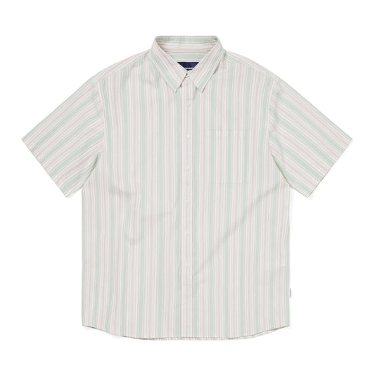 Striped S/S Shirt - Green