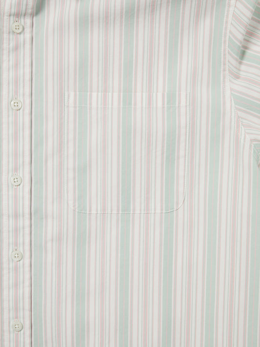 Striped S/S Shirt - Green