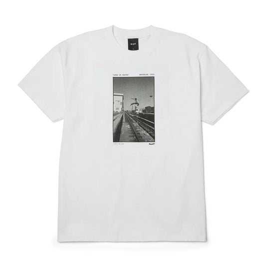 Taking The Leap SS Tee - White