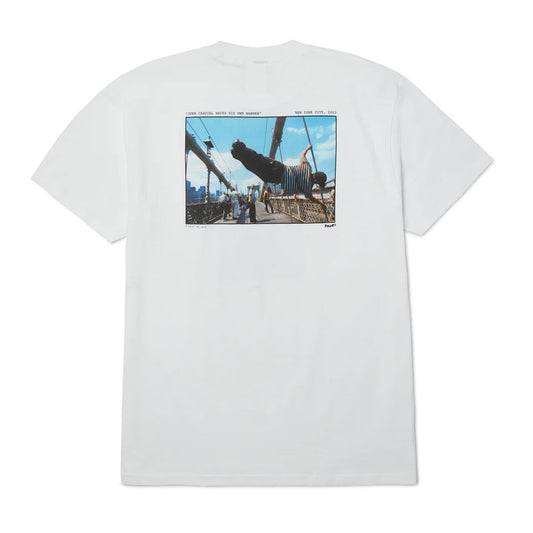 Taking The Leap SS Tee - White