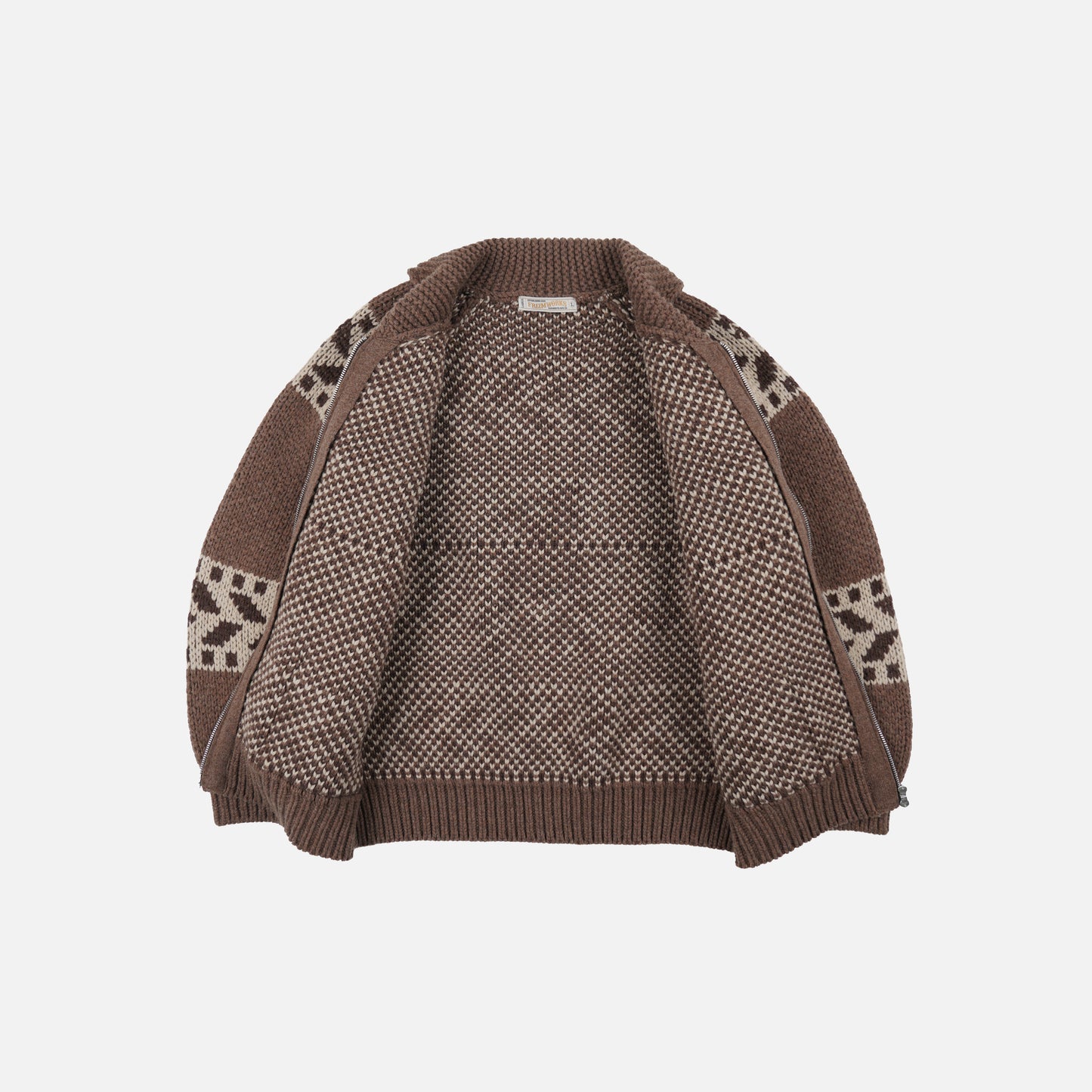 Thunderbird Heavy Cowichan Jacket - Mocha